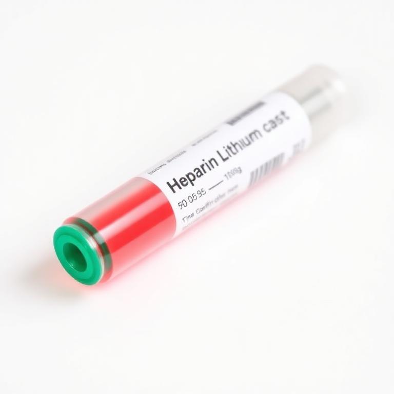 Tube héparine de lithium