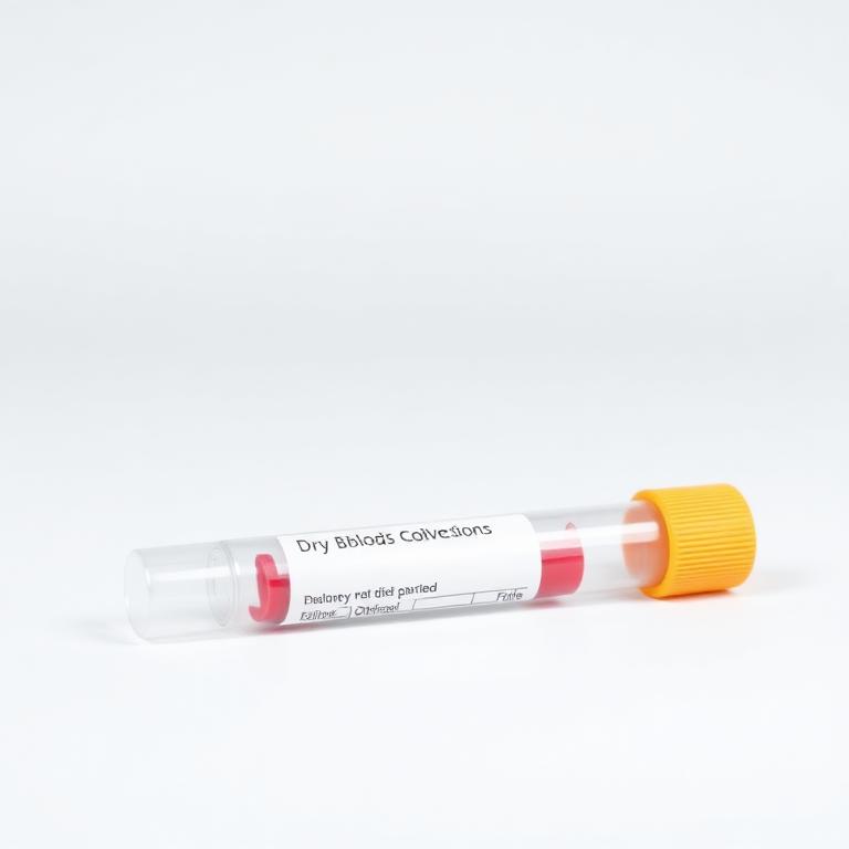 Tube sec (avec gel séparateur)
